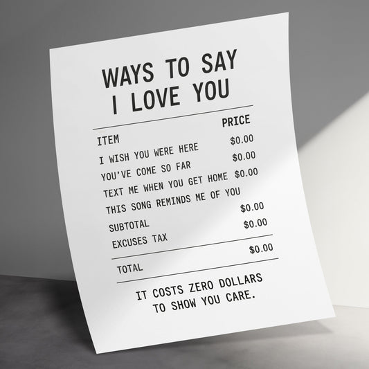 Romantic Love Quote Print, Minimalist Black and White Wall Art, Modern Home Decor, Anniversary Gift, Typography Poster