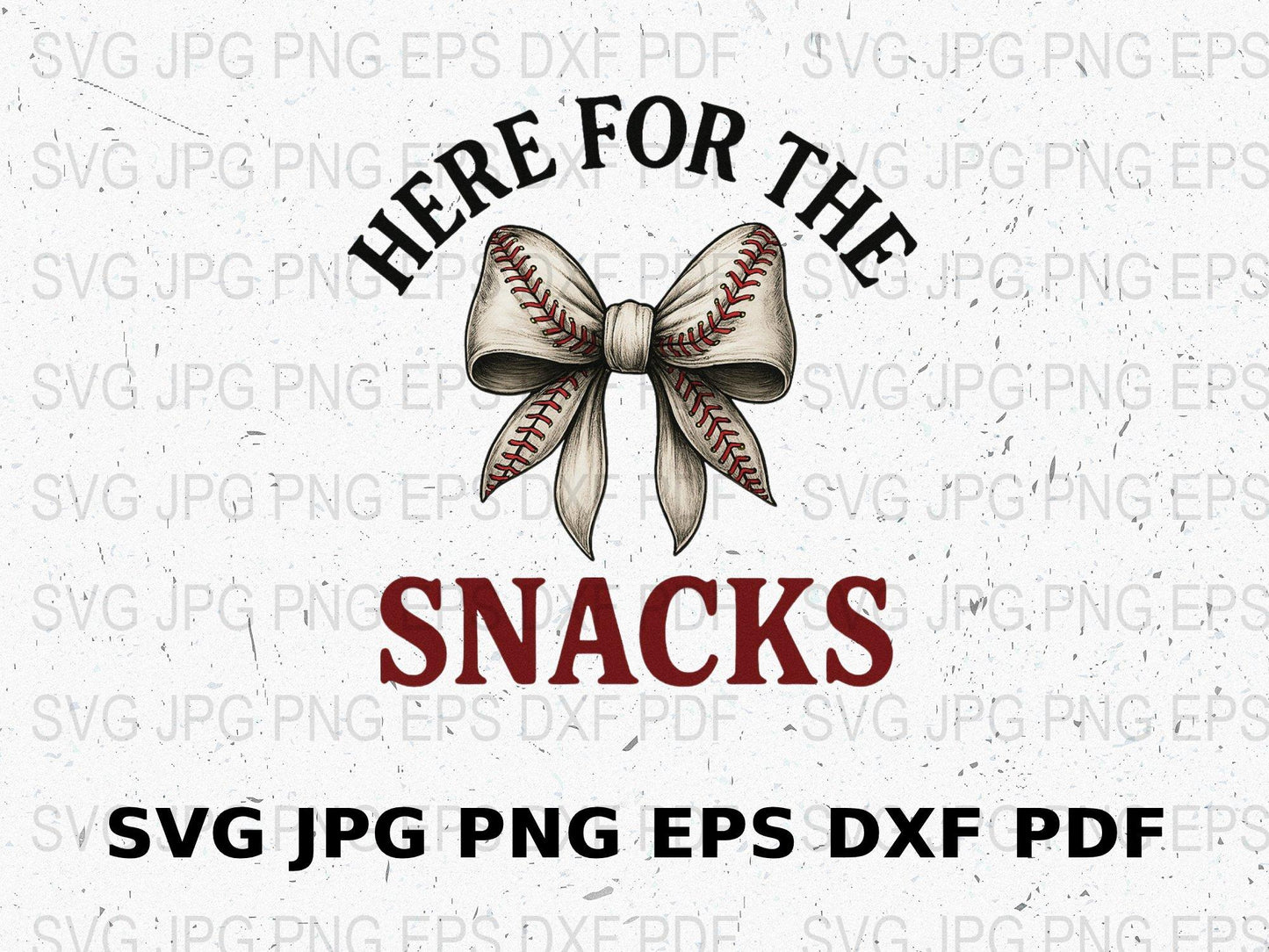 Baseball Snacks SVG, PNG, JPG, Game Day Clipart, Sports Party Decor, Digital Download, Crafting File, DIY T-Shirt Design, Printable Art