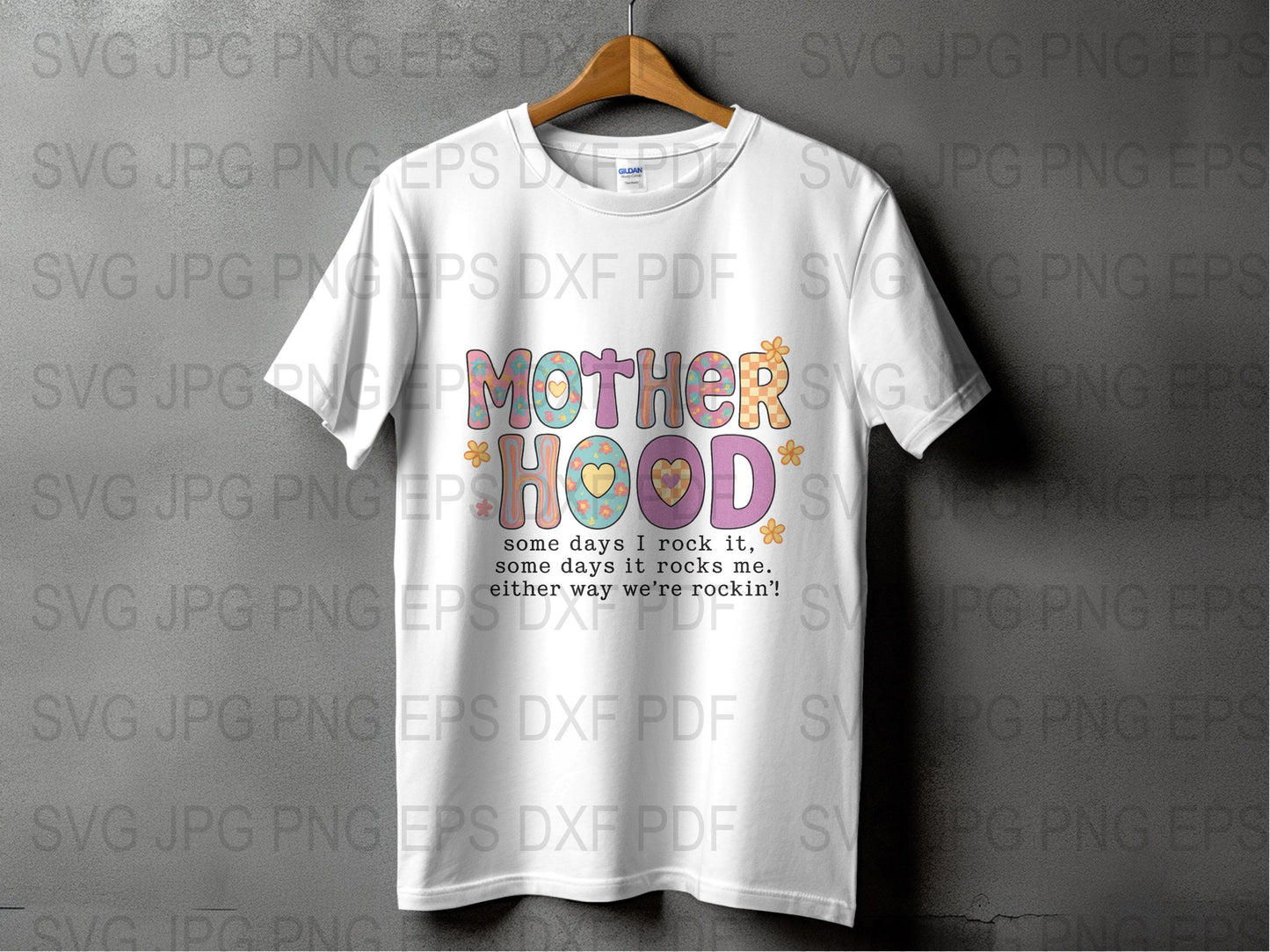 Motherhood Graphic T-Shirt, Funny Mom Tee, Mother Quote, Casual Women's Shirt, Trendy Mama Typography, Stylish Parenting Top