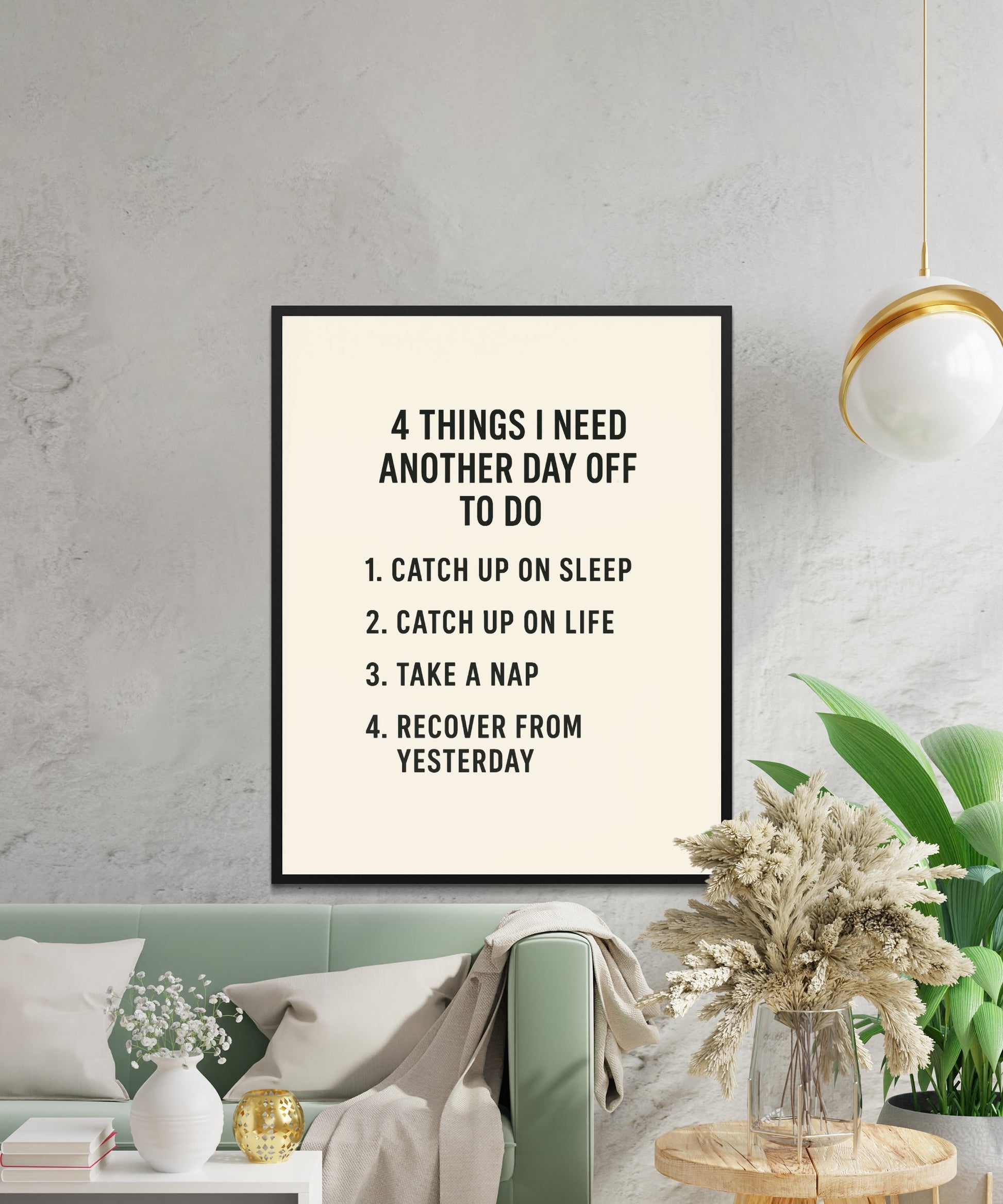 Minimalist Wall Art Poster, Modern Home Decor, Inspirational Quote, Living Room Print, Office Artwork, Typography, Neutral Colors