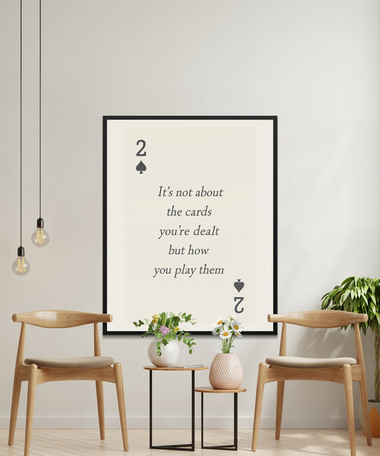 Minimalist Inspirational Quote Wall Art, Modern Decor Poster, Framed Typography Print, Living Room Artwork, Home Office Design