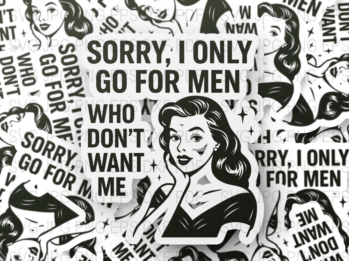 Vintage Style Sticker Pack, Retro Comic Woman, Feminist Quotes, Vinyl Decals