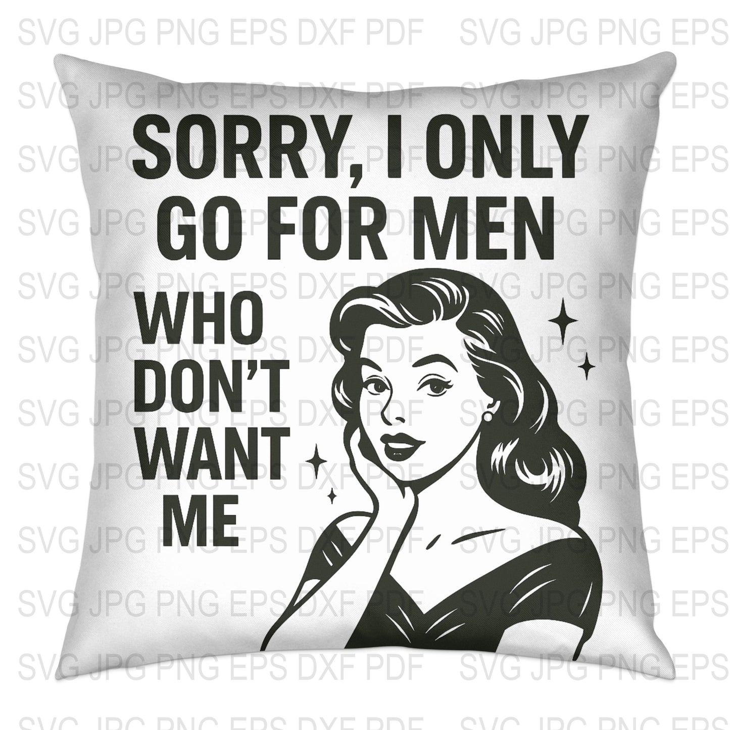 Vintage Inspired Quote Pillow, Retro Style Cushion, Feminist Decor, Unique Graphic Throw Pillow for Home