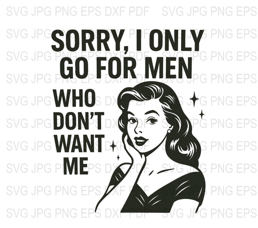 Vintage Pinup Girl SVG, Retro Style Black and White Clipart, Digital Download, SVG, JPG, EPS, PDF, DXF Files for Crafting and Design